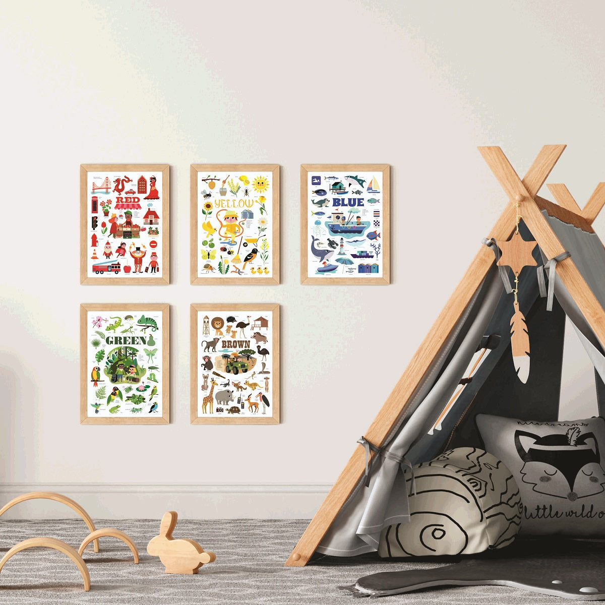 Poppik Mini Discovery Poster - Jungle-Poppik-Modern Rascals