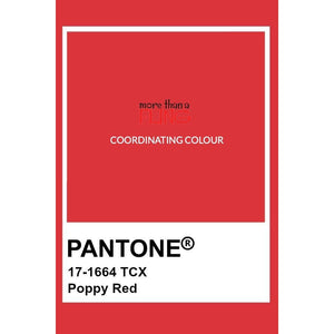 Poppy Red Long Sleeve Onesie-More Than A Fling-Modern Rascals