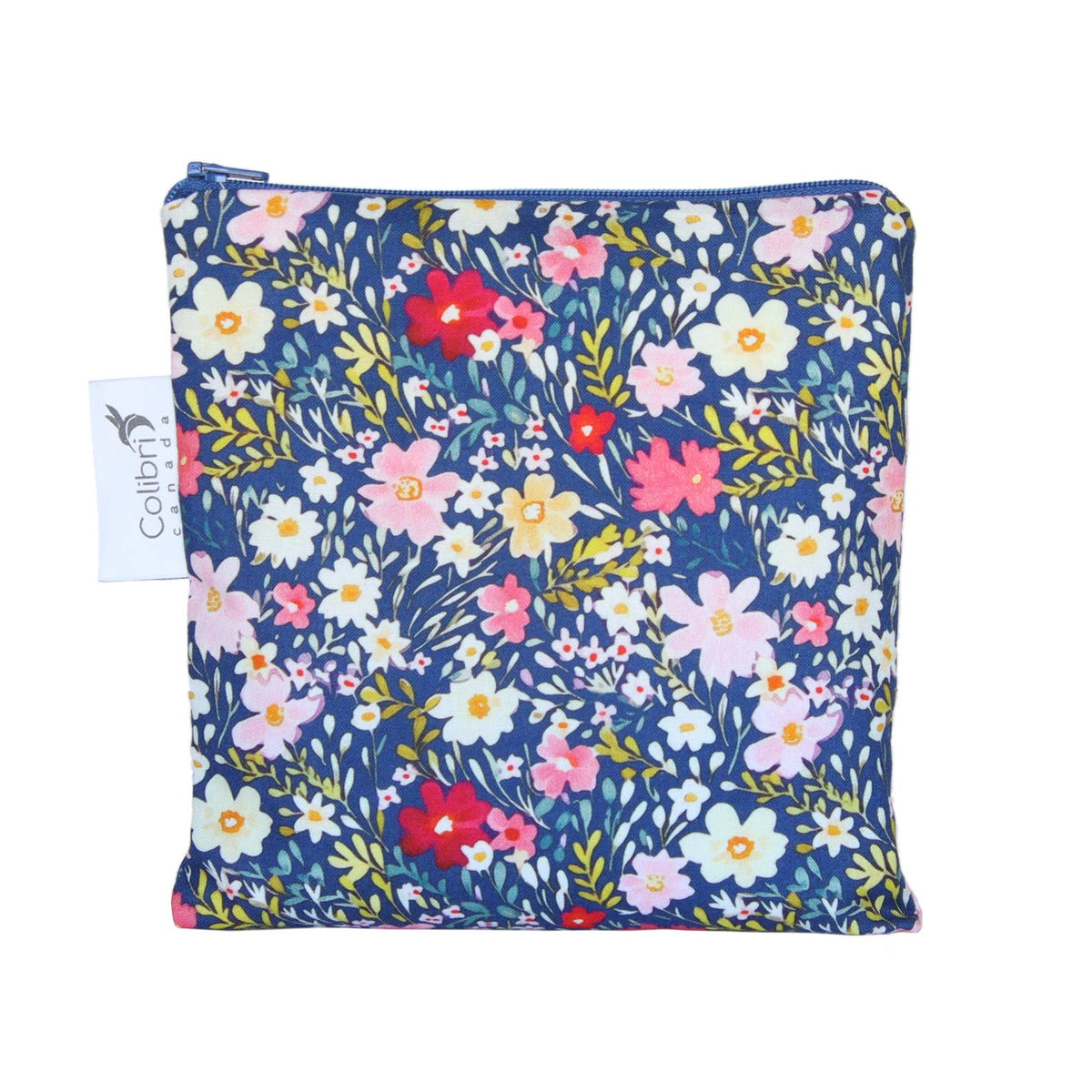 Prairie Petals - Reusable Snack Bag - Large-Colibri-Modern Rascals