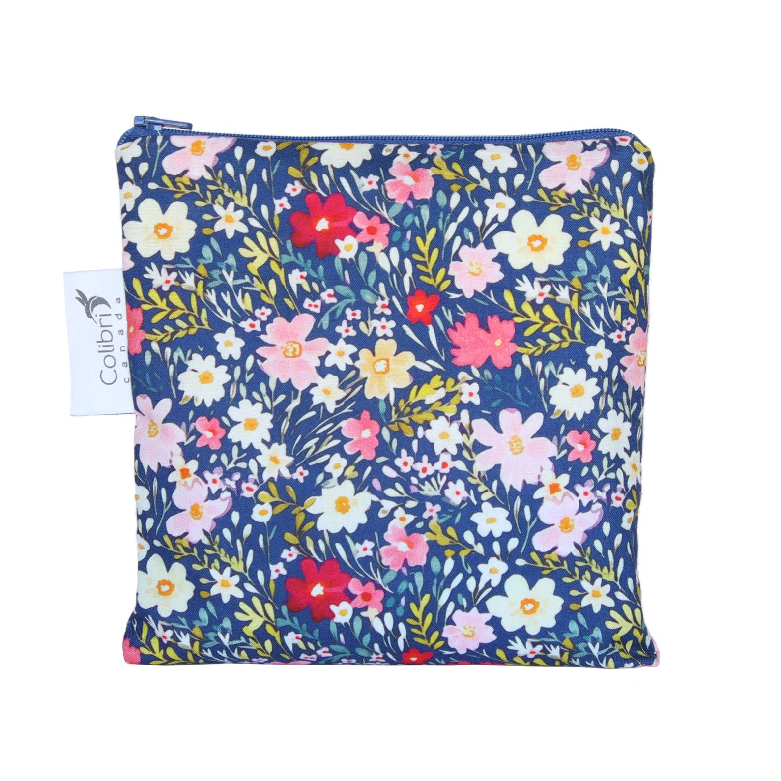 Prairie Petals - Reusable Snack Bag - Large-Colibri-Modern Rascals