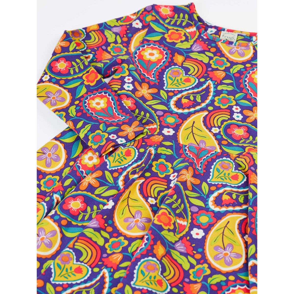 Pretty Paisley Sofia Skater Dress-Frugi-Modern Rascals