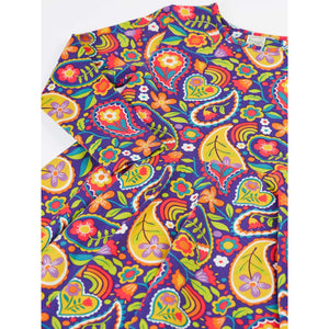 Pretty Paisley Sofia Skater Dress-Frugi-Modern Rascals