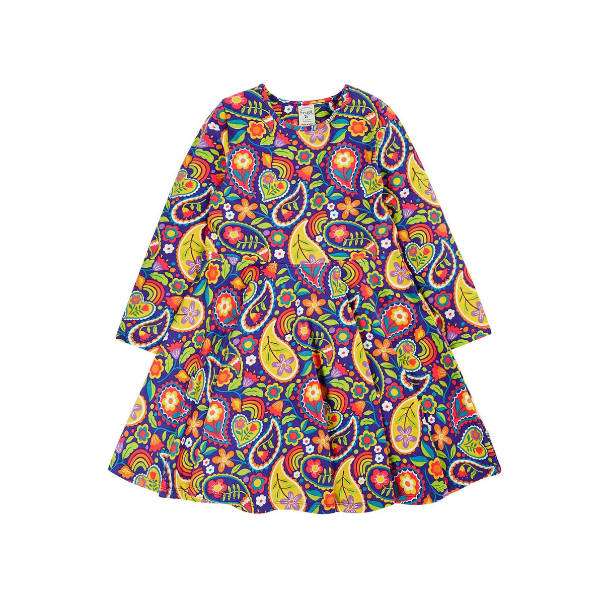 Pretty Paisley Sofia Skater Dress-Frugi-Modern Rascals
