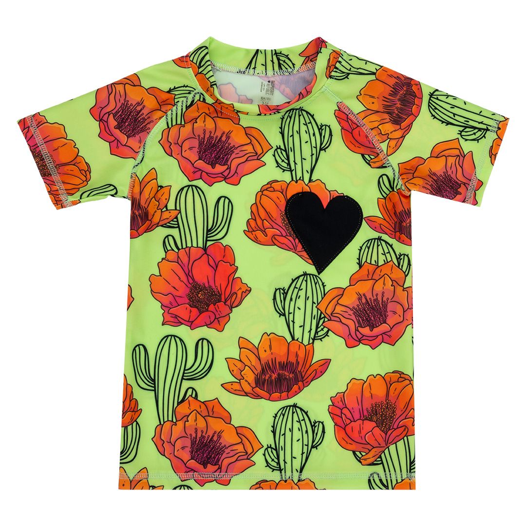 Prickly Pear Rashguard - 1 Left Size 2-3 years-Raspberry Republic-Modern Rascals