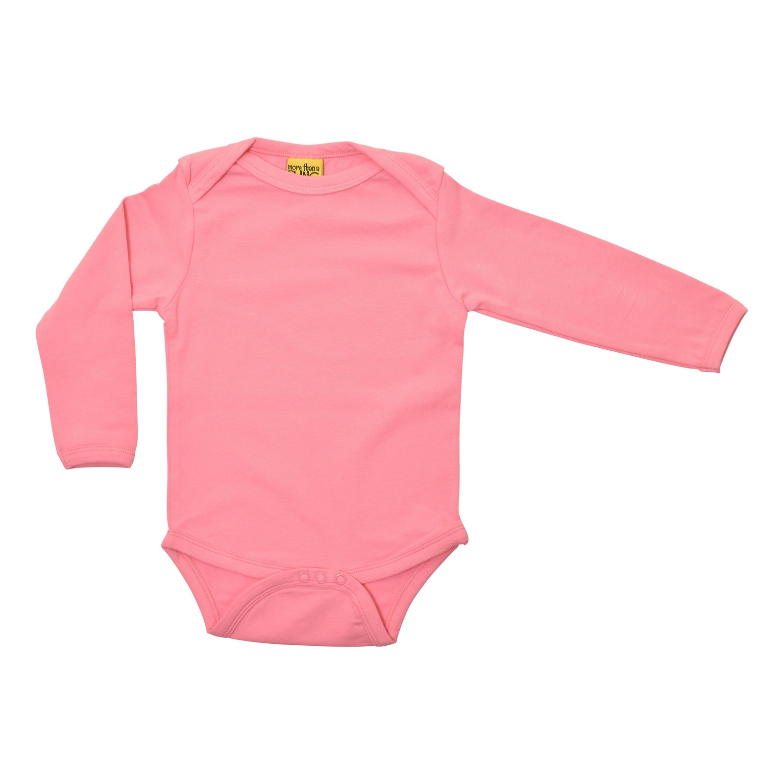 Prism Pink Long Sleeve Onesie-More Than A Fling-Modern Rascals
