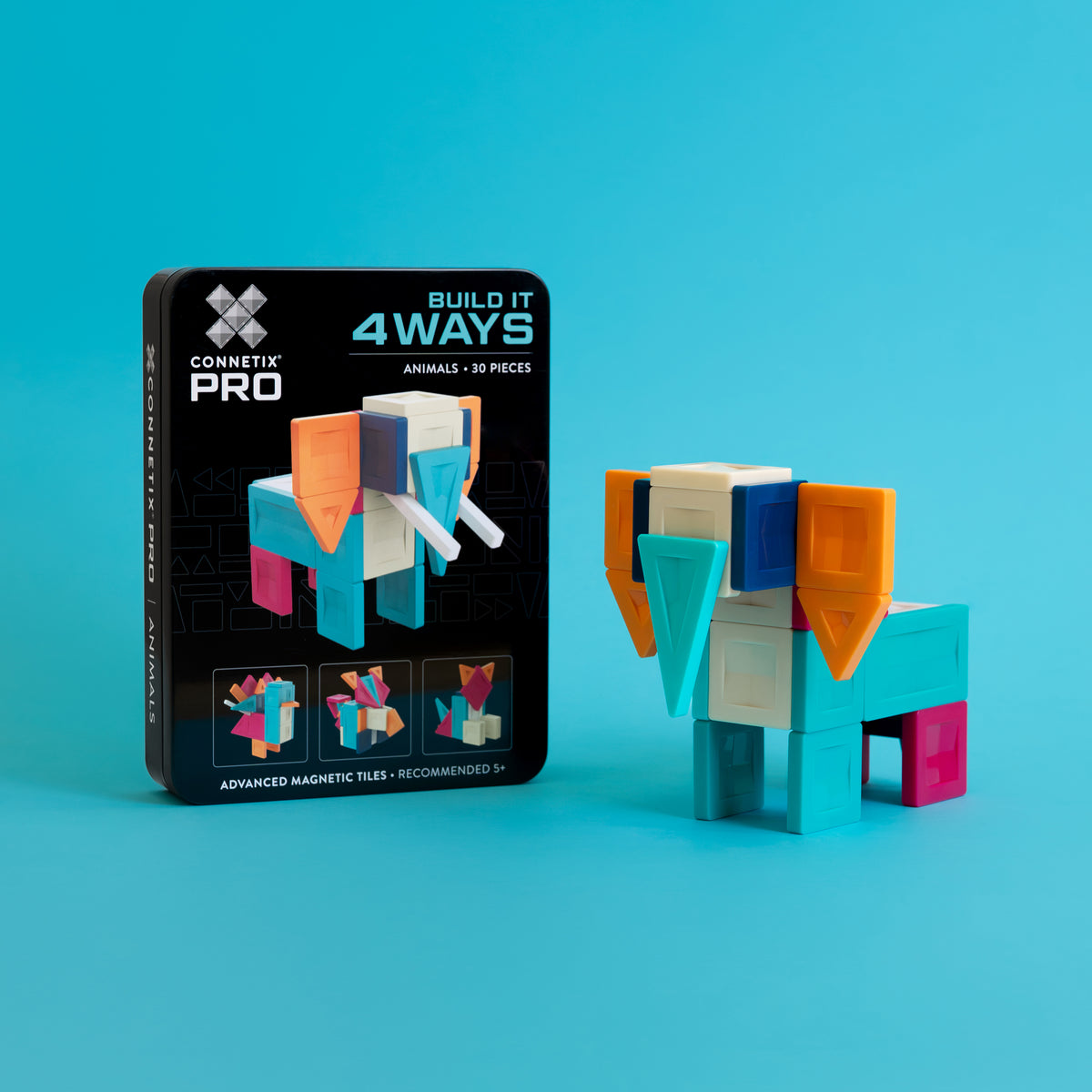 PRO Build It 4 Ways Animals Pack - 30 Pieces-Connetix-Modern Rascals