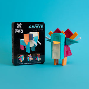 PRO Build It 4 Ways Animals Pack - 30 Pieces-Connetix-Modern Rascals