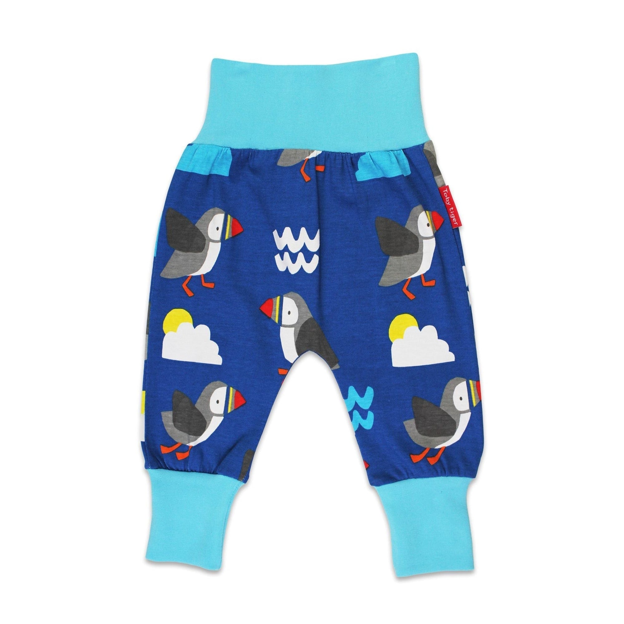 Puffin Baby Pants - 1 Left Size 3-6 months-Toby Tiger-Modern Rascals