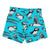 Puffins - Blue Atoll Shorts - 1 Left Size 12-14 years-Duns Sweden-Modern Rascals