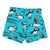 Puffins - Blue Atoll Shorts - 2 Left Size 12-14 years-Duns Sweden-Modern Rascals