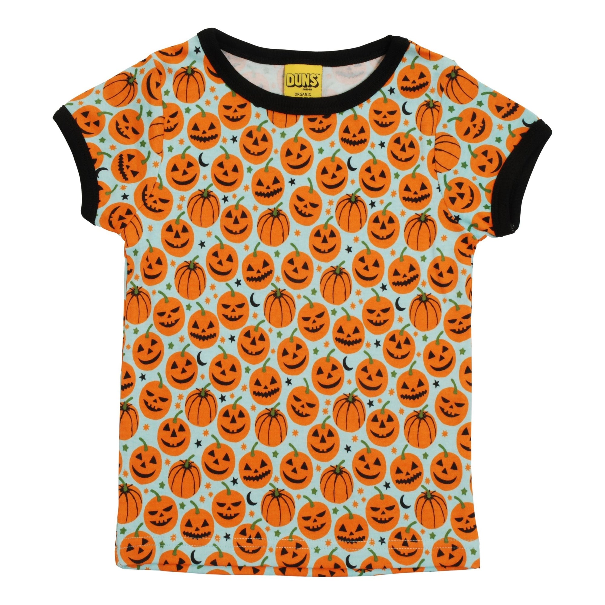 Pumpkin - Blue Radiance Short Sleeve Shirt-Duns Sweden-Modern Rascals