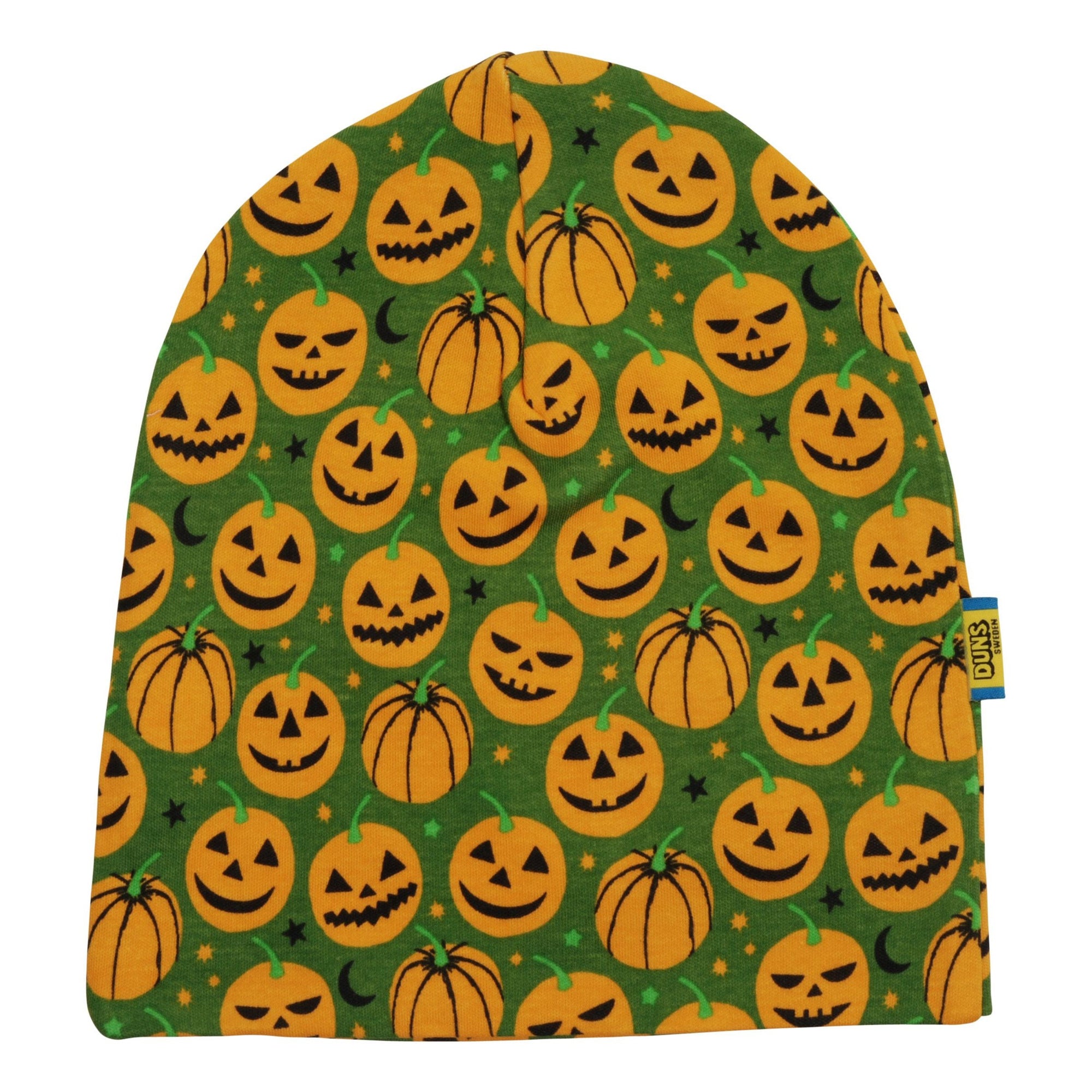 Pumpkin - Dark Green Double Layer Hat - 1 Left Size 4-6 years-Duns Sweden-Modern Rascals