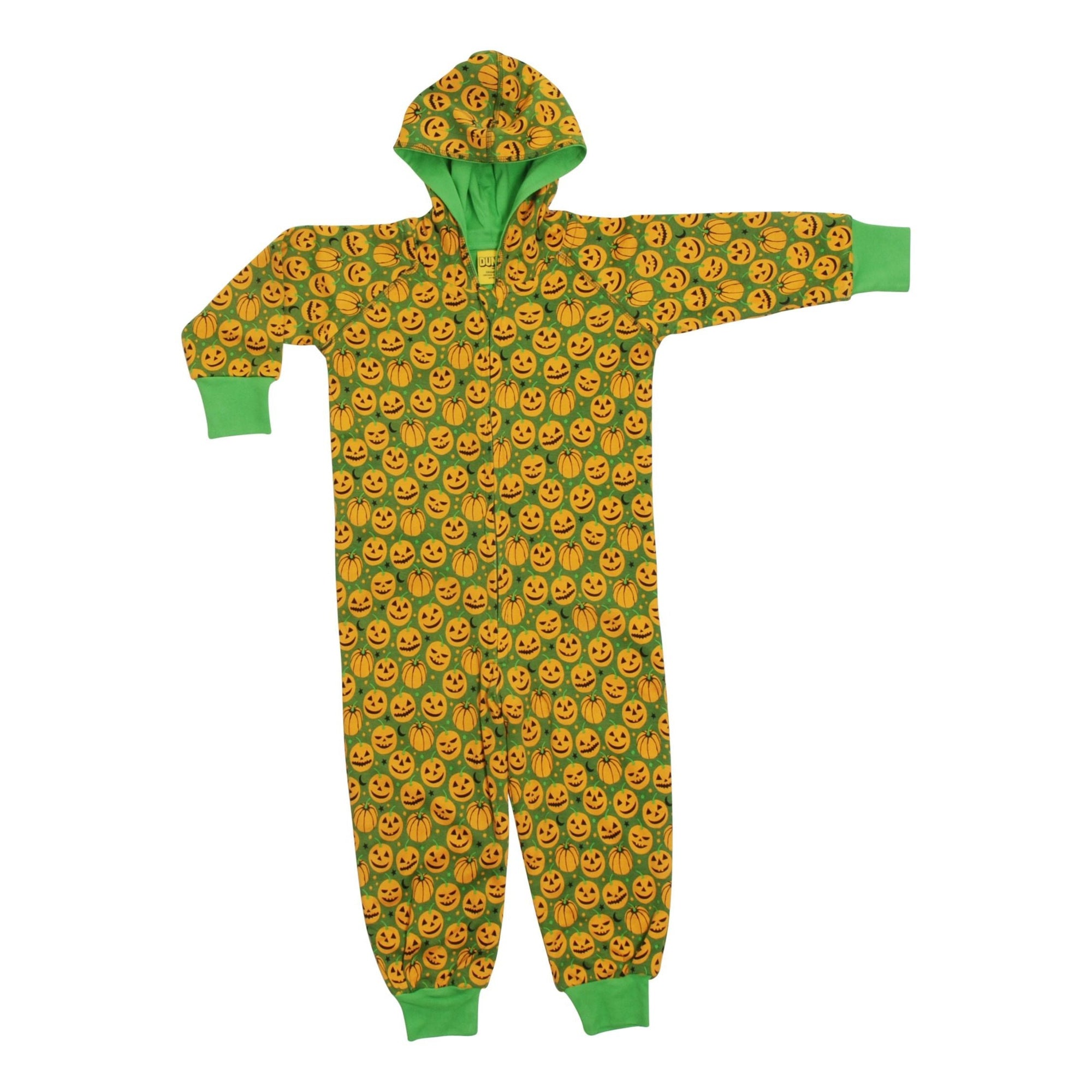 Pumpkin - Dark Green Hooded Lined Suit-Duns Sweden-Modern Rascals