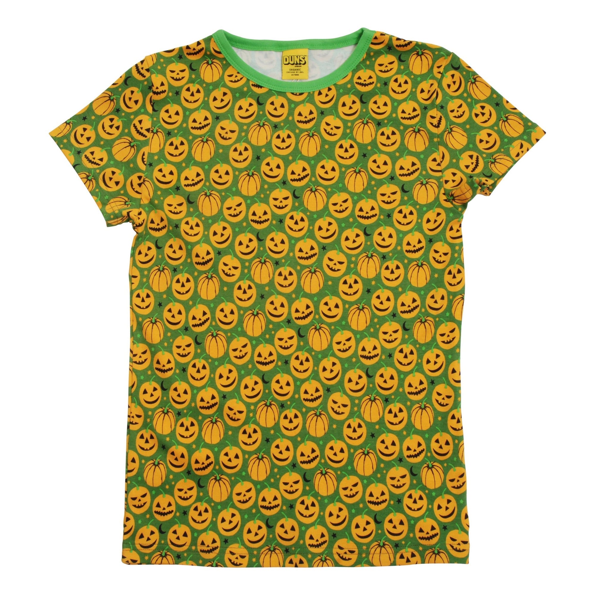 Pumpkin - Dark Green Short Sleeve Shirt-Duns Sweden-Modern Rascals