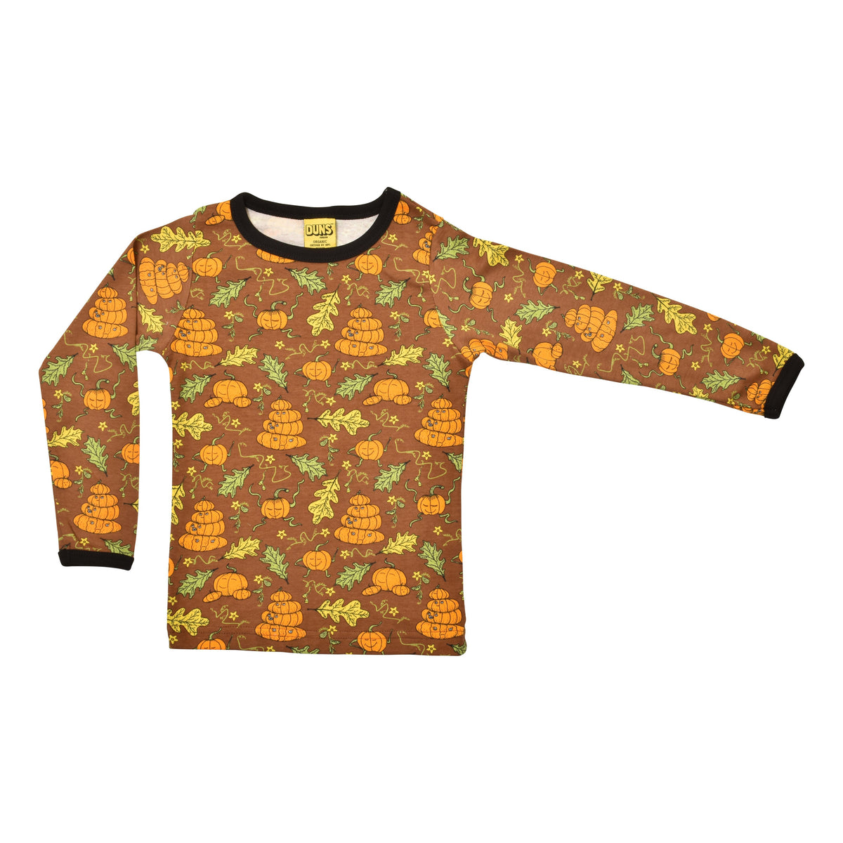Pumpkin Family - Brown Long Sleeve Shirt-Duns Sweden-Modern Rascals