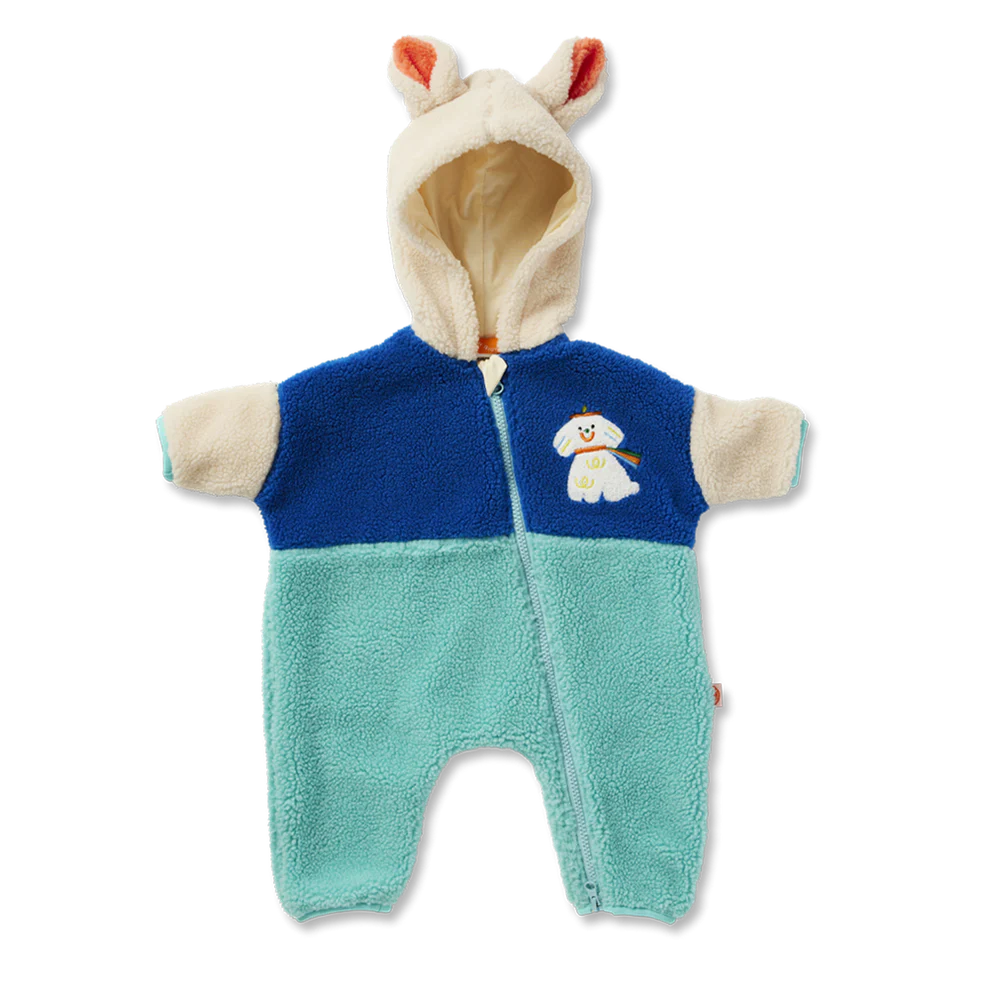 Puppy Park Fleece Jumpsuit-Halcyon Nights-Modern Rascals