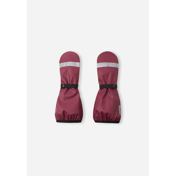 Puro Waterproof Rain Mittens with Lining - Jam Red-Reima-Modern Rascals