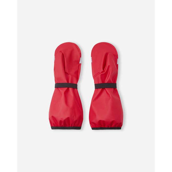 Puro Waterproof Rain Mittens with Lining - Reima Red-Reima-Modern Rascals