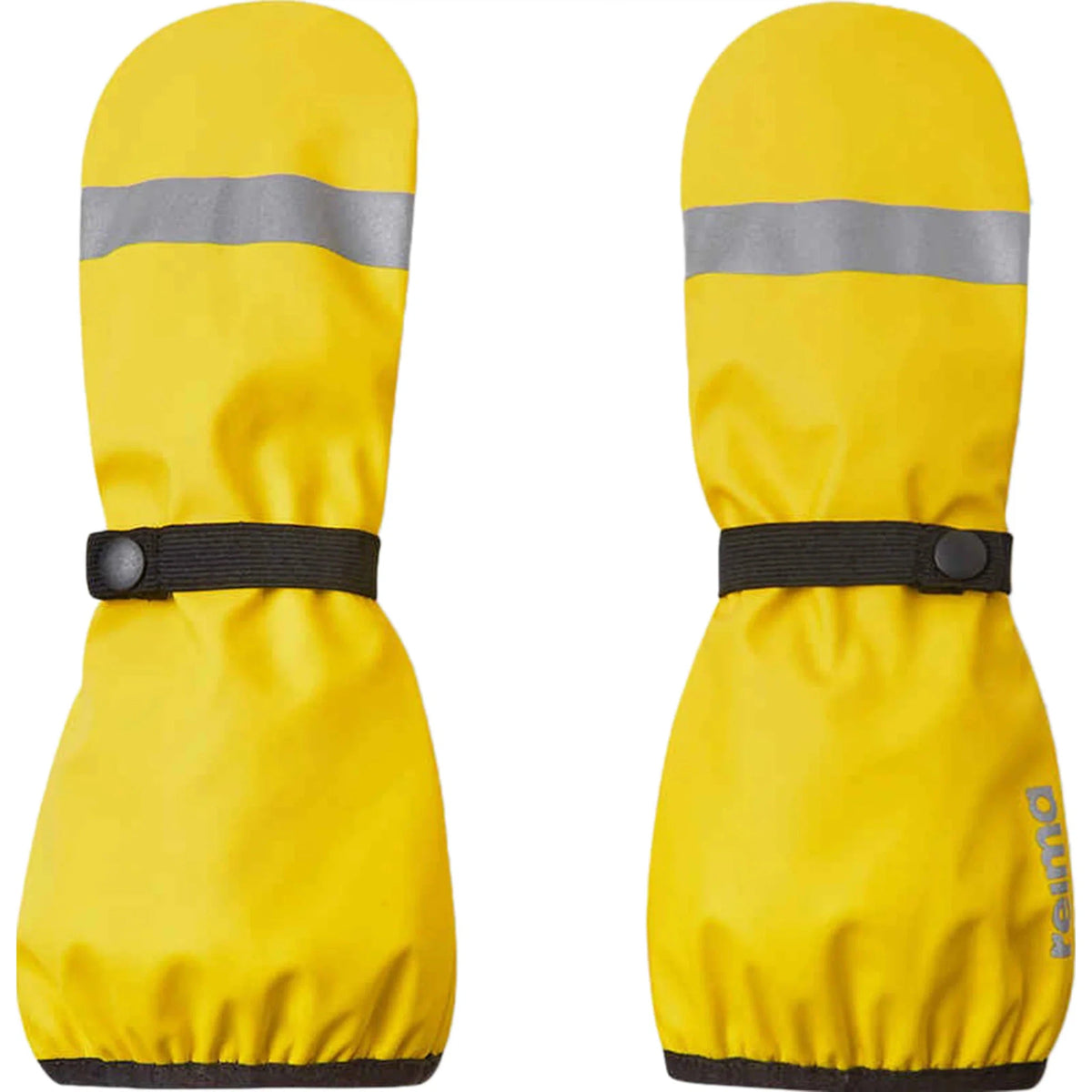 Puro Waterproof Rain Mittens with Lining - Yellow-Reima-Modern Rascals