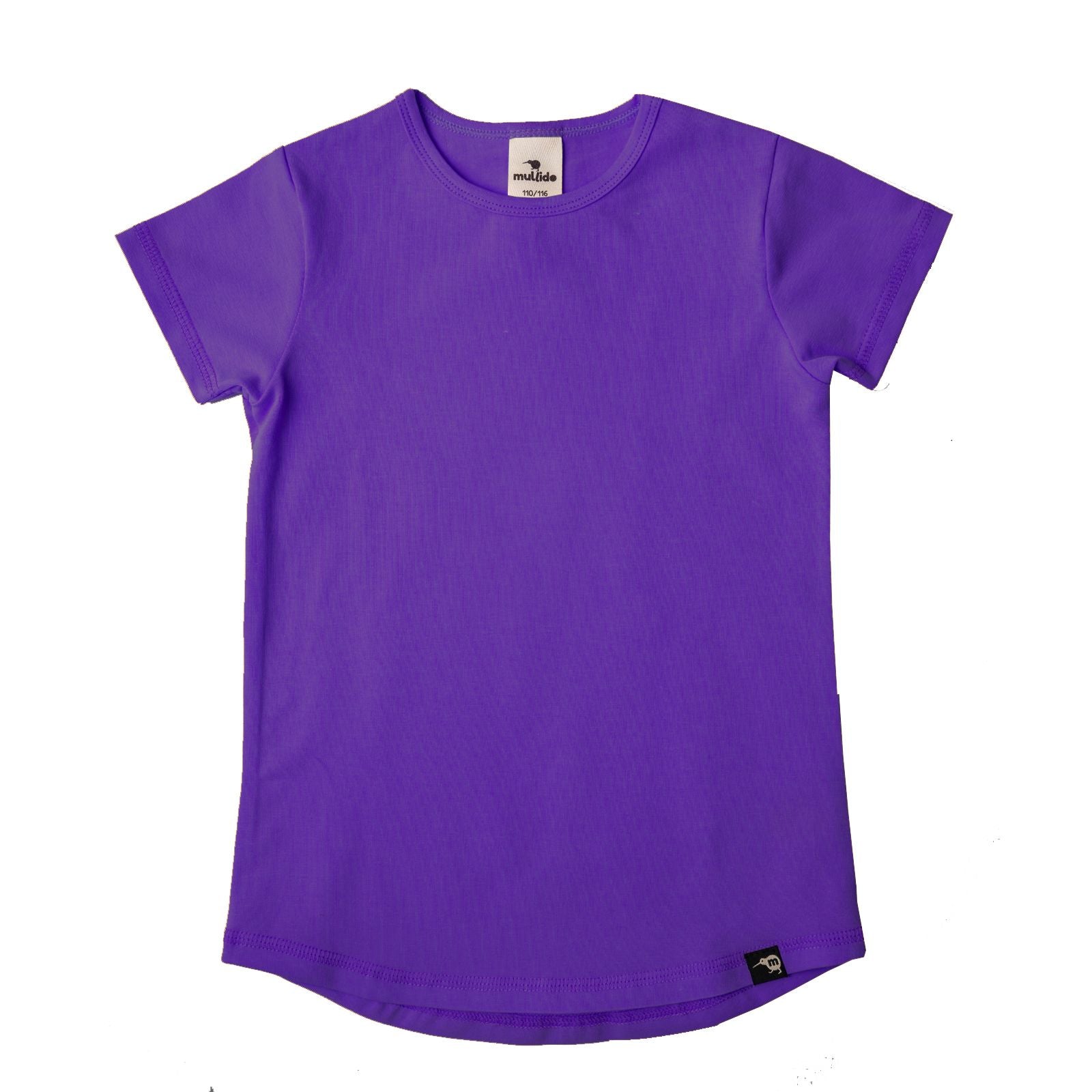 Purple Basic Short Sleeve Shirt-Mullido-Modern Rascals