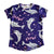 Purple Dolphin Short Sleeve Shirt-Mullido-Modern Rascals