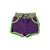 Purple / Green Terry Shorts-Moromini-Modern Rascals