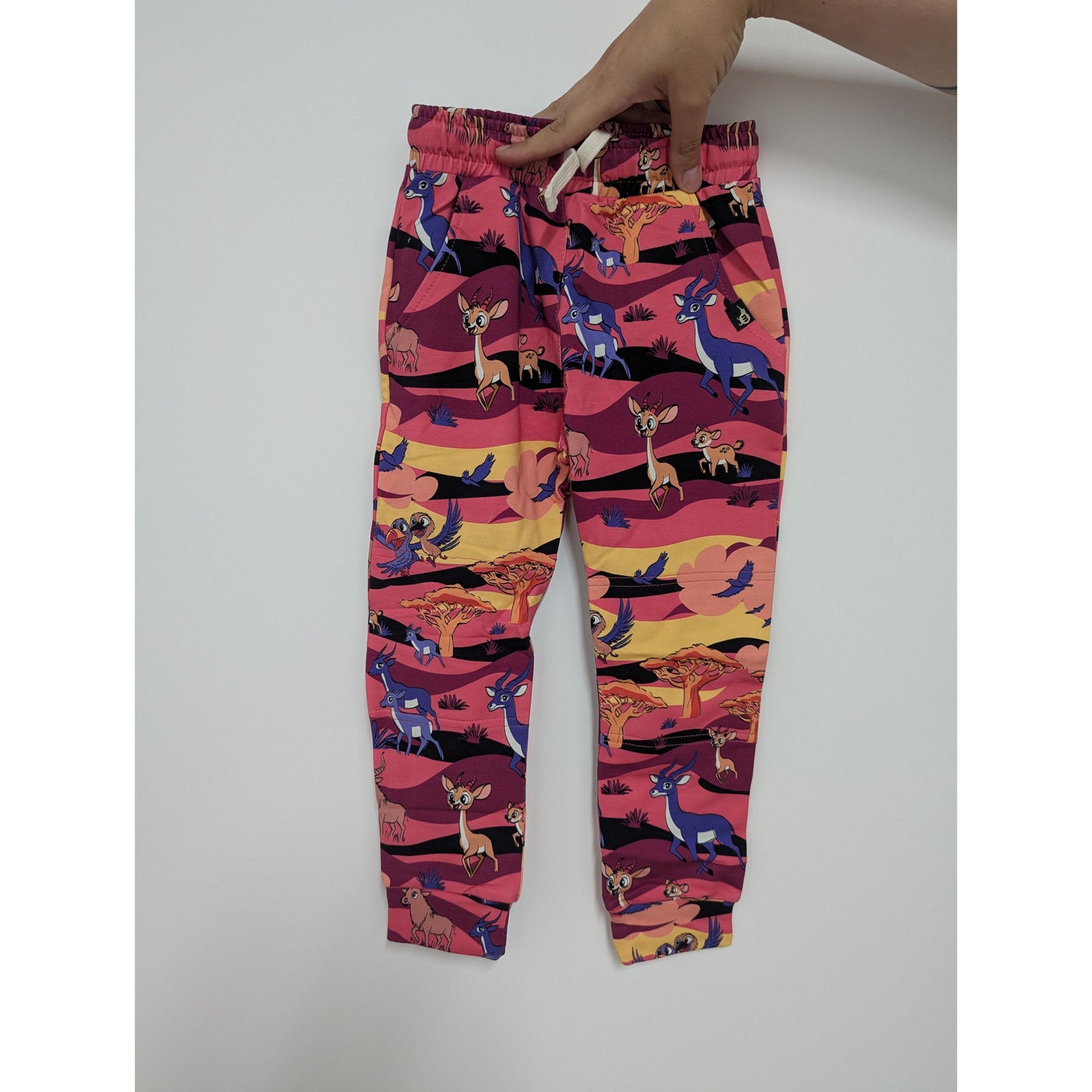Purple Savanna Sweatpants - 1 Left Size 6-8-Mullido-Modern Rascals
