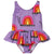 Purple Snails One-Piece Swimsuit-KuKuKid-Modern Rascals