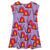 Purple Snails Short Sleeve Casual Dress-KuKuKid-Modern Rascals