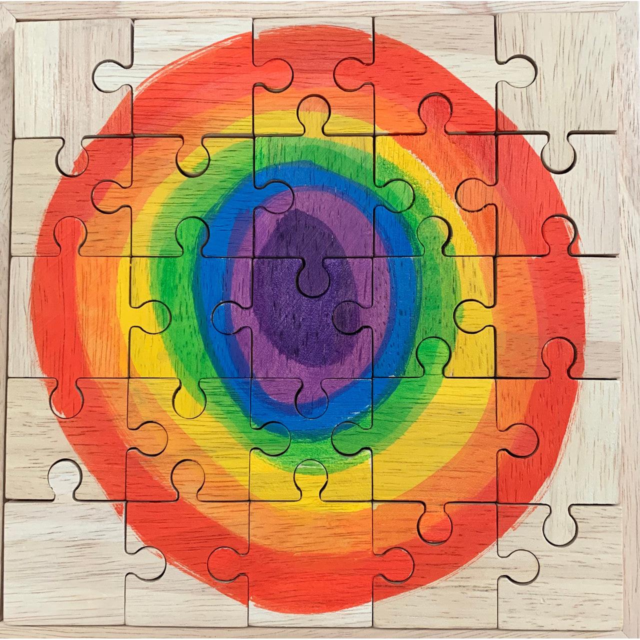 Puzzle - Bright Moon - 25 pieces-Papoose-Modern Rascals