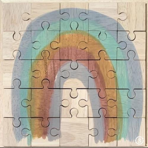 Puzzle - Earth Rainbow - 25 pieces-Papoose-Modern Rascals