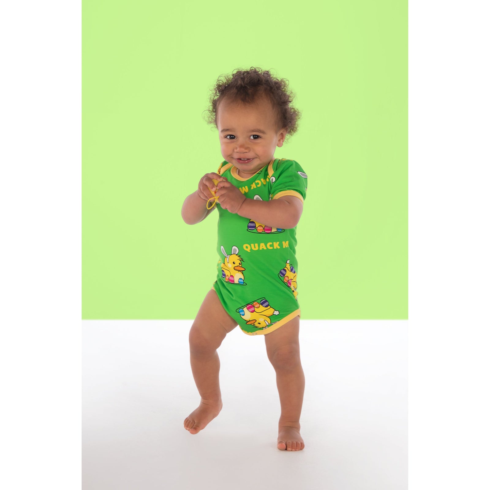 Quack Me Up Short Sleeve Onesie - 1 Left Size 6-9 months-Raspberry Republic-Modern Rascals