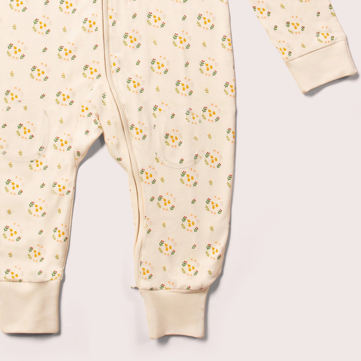 Quince Flowers Adaptive 2-Way Zip Suit-Little Green Radicals-Modern Rascals