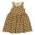 Radish - Beechnut Sleeveless Dress With Gathered Skirt - 2 Left Size 6-7 years-Duns Sweden-Modern Rascals