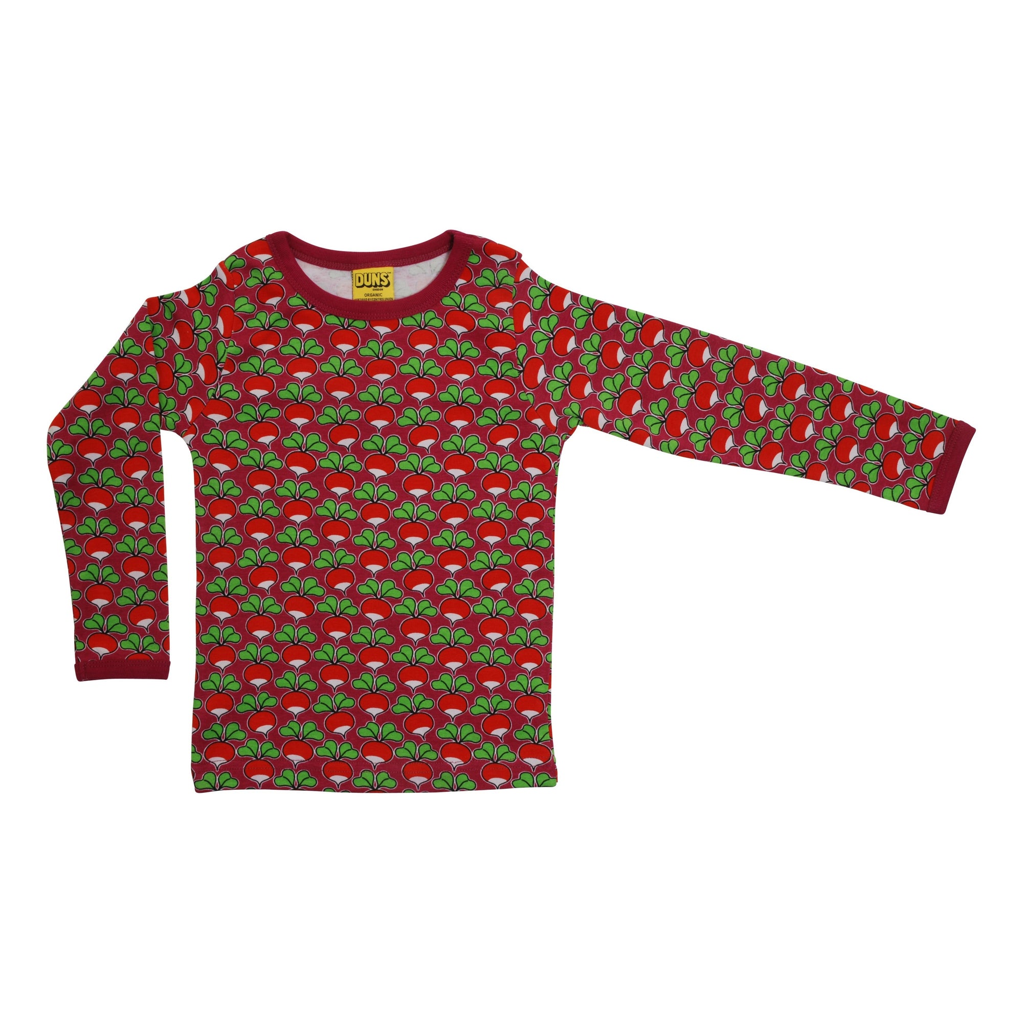 Radish - Boysenberry Long Sleeve Shirt - 2 Left Size 2-3 & 5-6 years-Duns Sweden-Modern Rascals