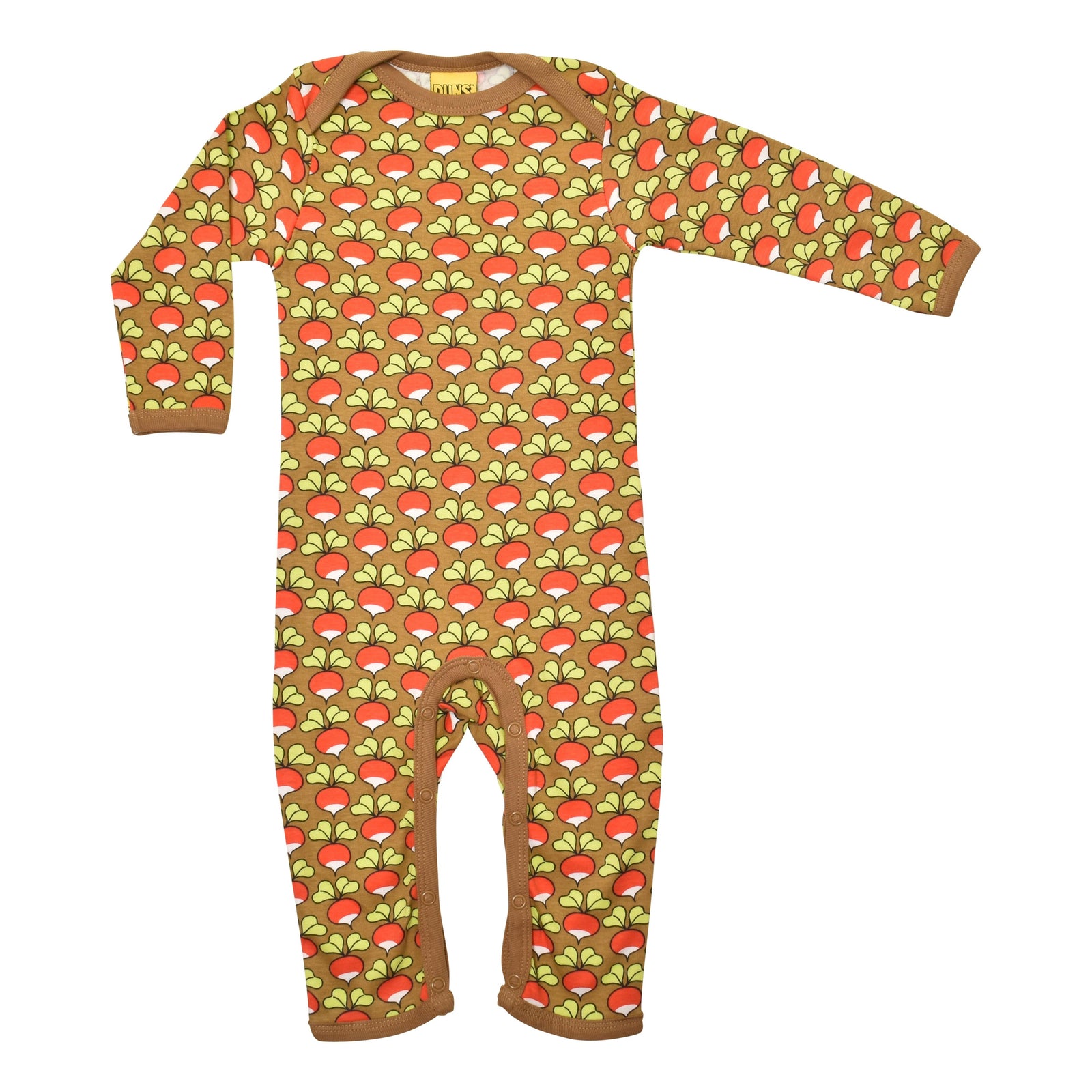 Radish - Brown Long Sleeve Long Legged Suit-Duns Sweden-Modern Rascals