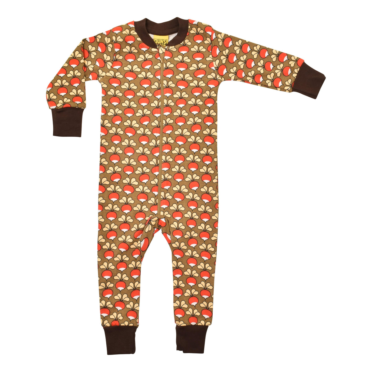 Radish - Brown Zippersuit - Autumn 26 Edition-Duns Sweden-Modern Rascals
