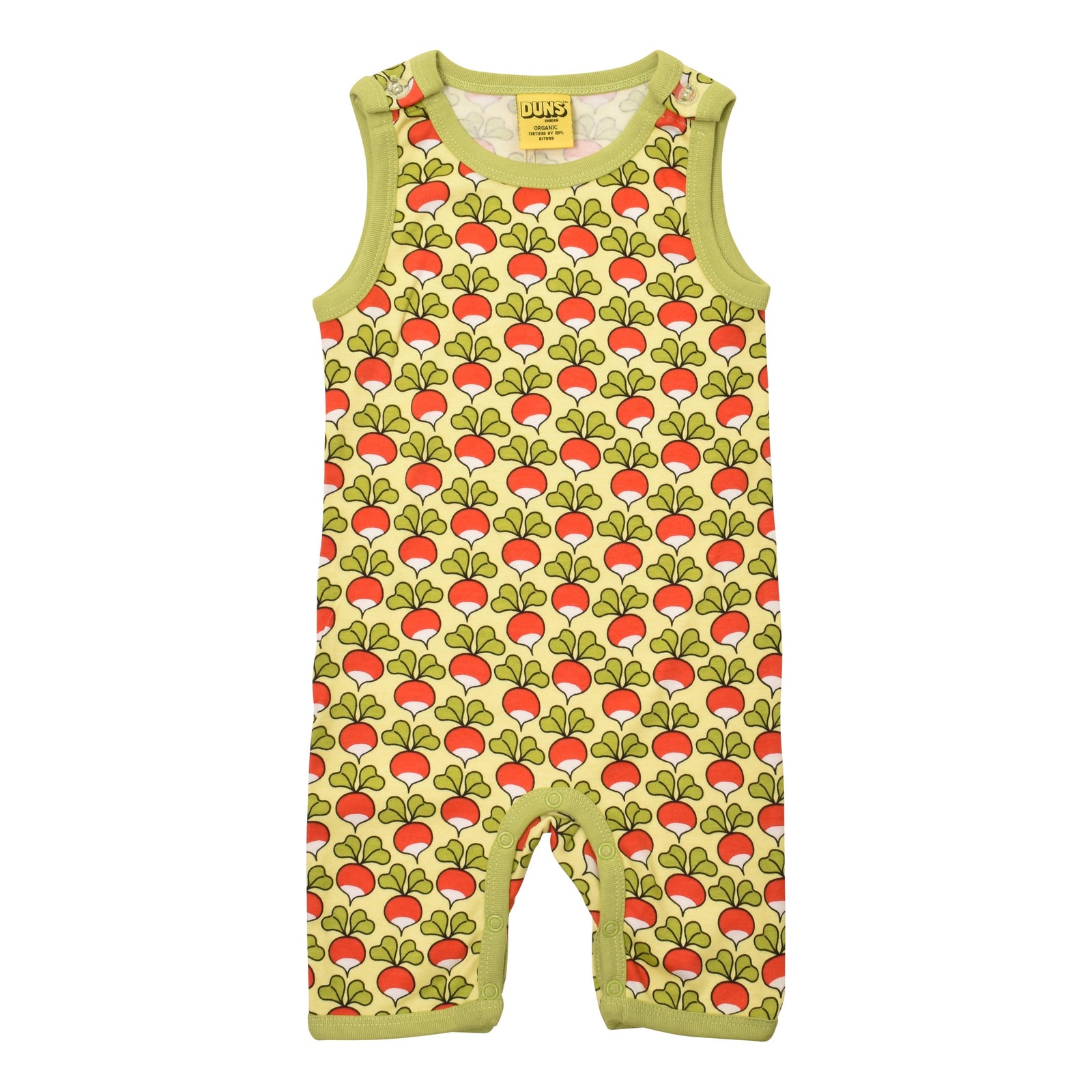 Radish - Citron Summer Dungarees / Playsuit-Duns Sweden-Modern Rascals