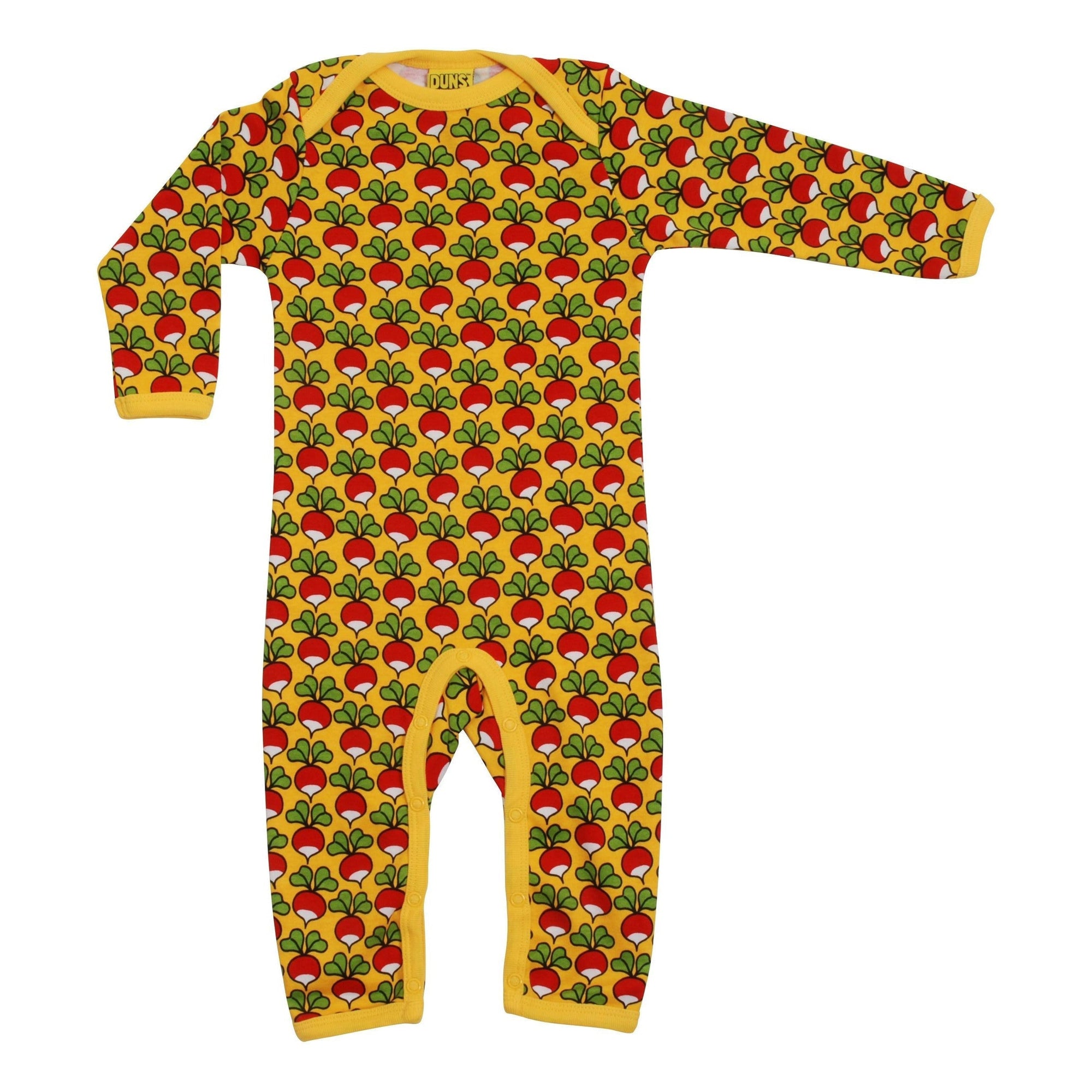 Radish - Citrus Long Sleeve Long Legged Suit - 1 Left Size 18-24 months-Duns Sweden-Modern Rascals