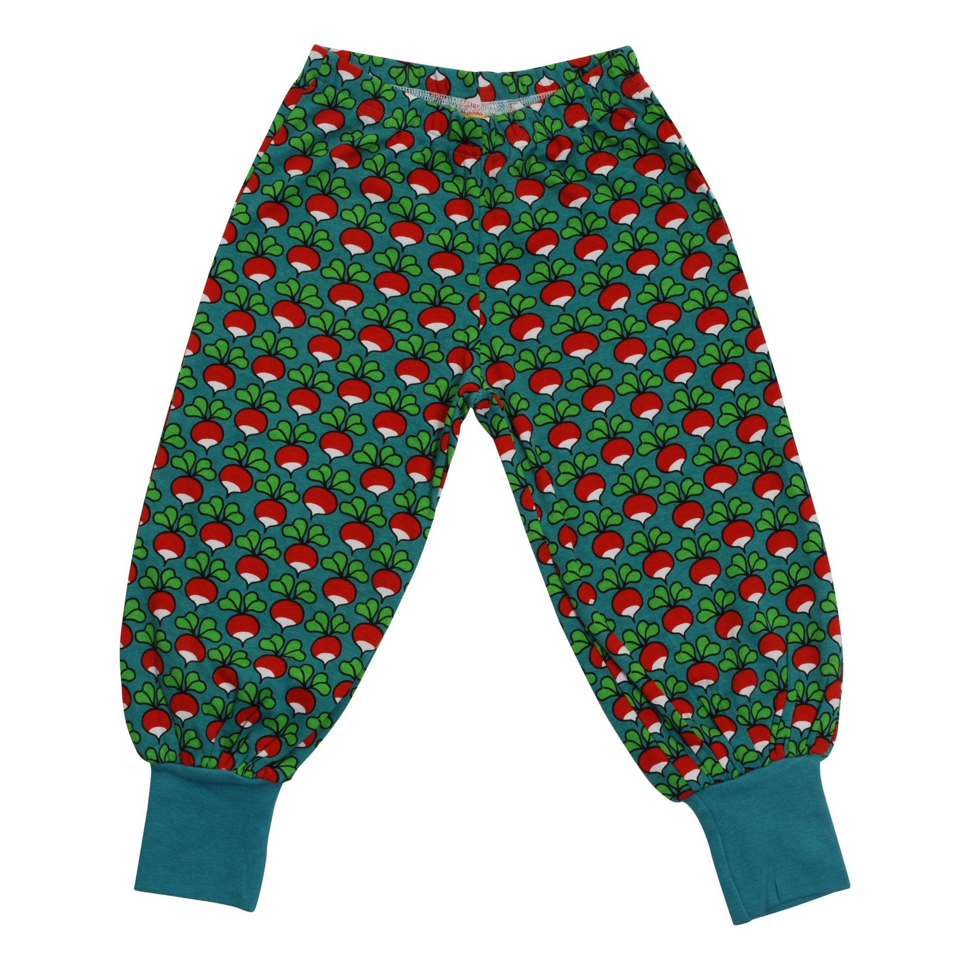 Radish - Dusty Turquoise Baggy Pants - 2 Left Size 8-10 & 12-14 years-Duns Sweden-Modern Rascals