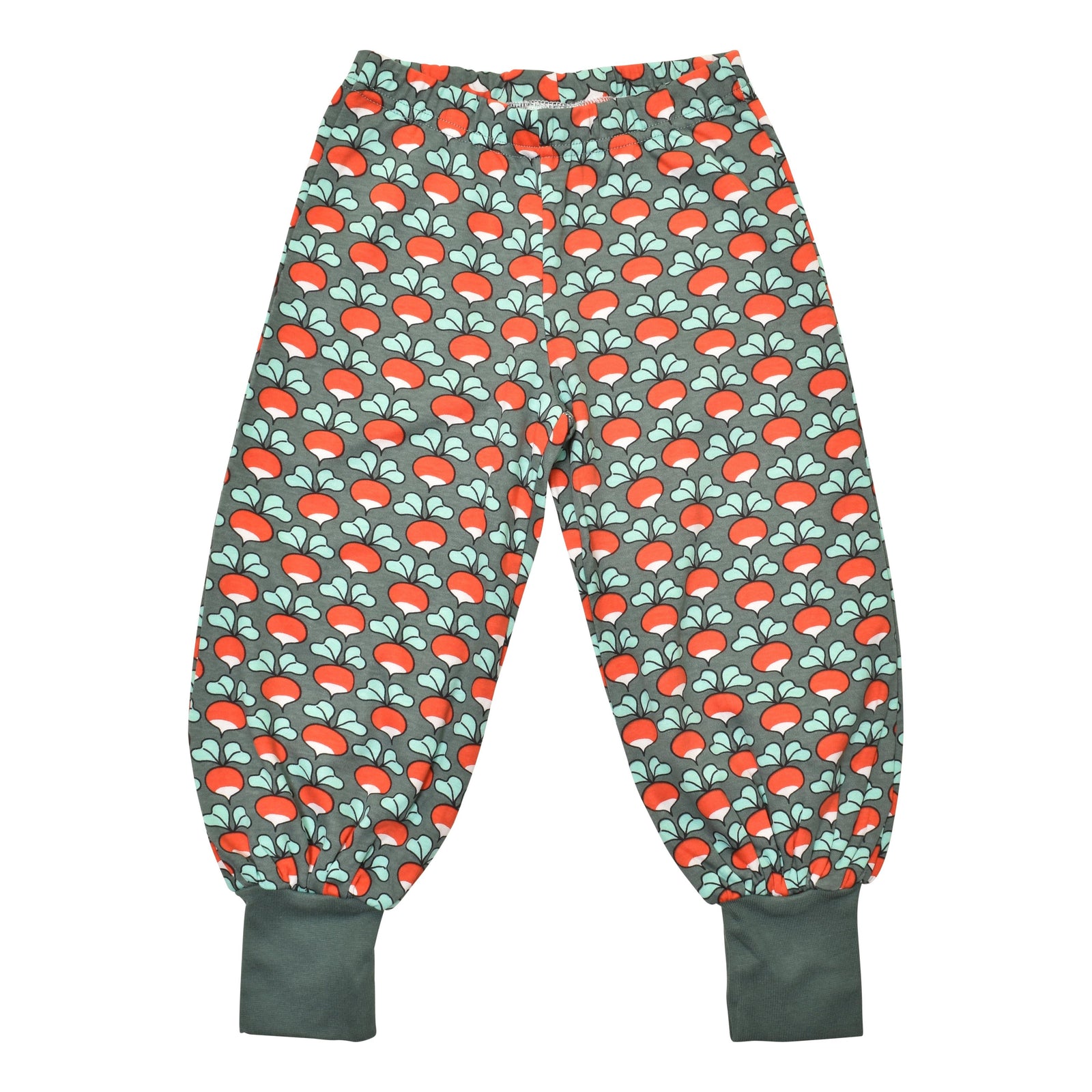 Radish - Green Bistro Baggy Pants - 2 Left Size 4-6 & 8-10 years-Duns Sweden-Modern Rascals