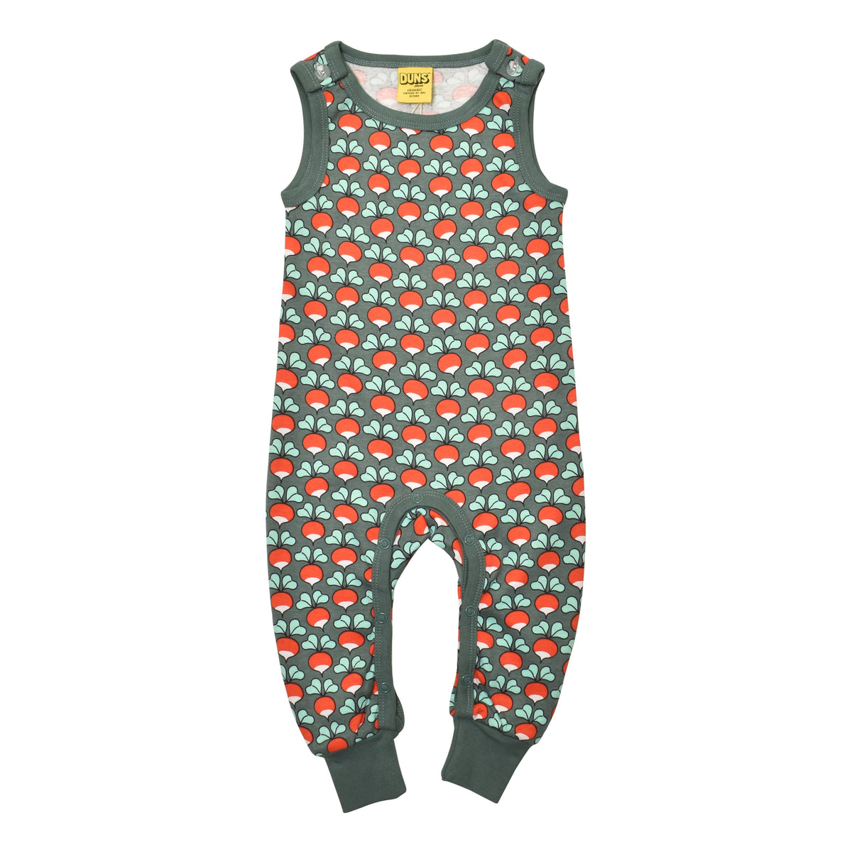 Radish - Green Bistro Dungarees - 2 Left Size 6-9 & 18-24 months-Duns Sweden-Modern Rascals