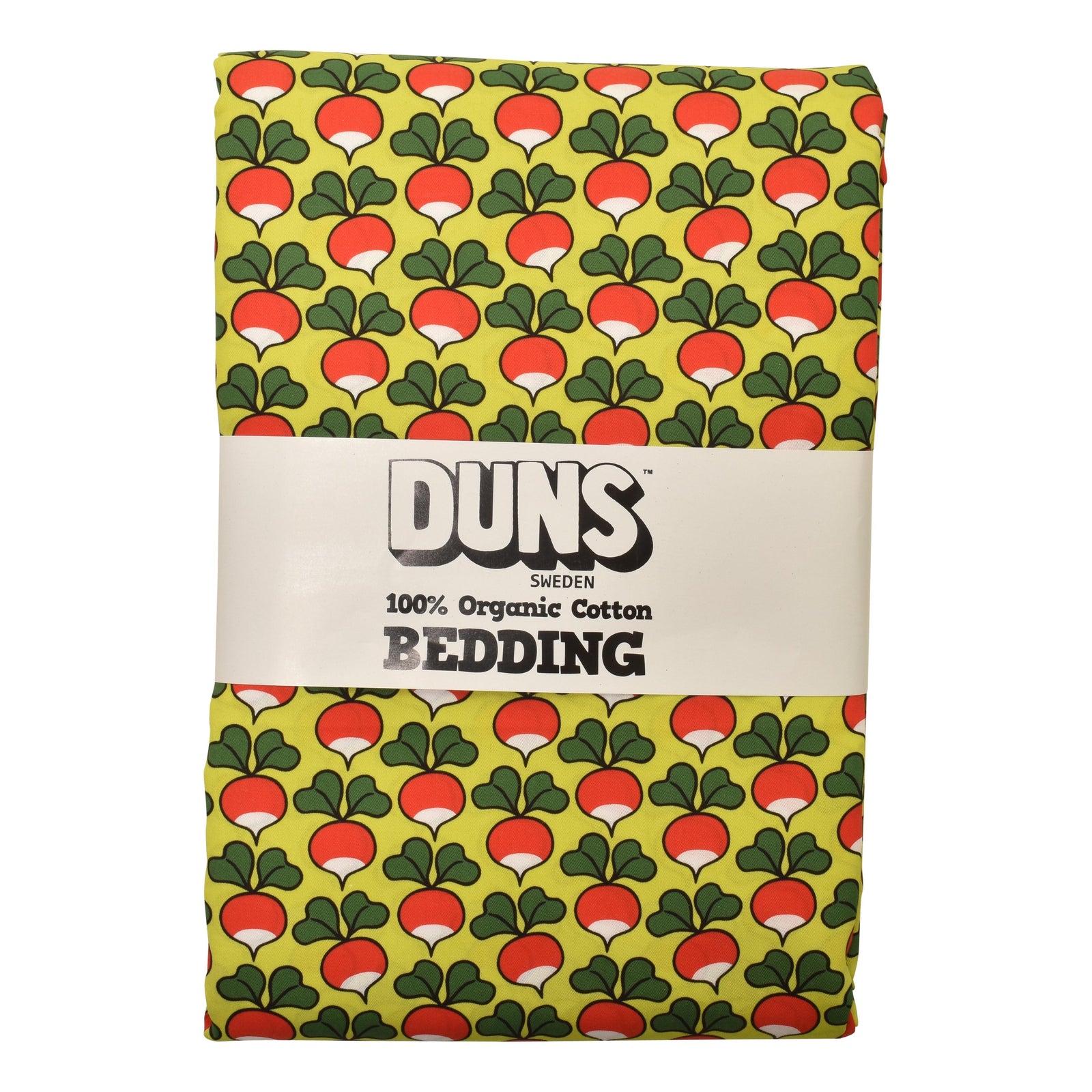 Radish in Tender Shoots Green Bedding - Duvet Cover & Pillow Case-Duns Sweden-Modern Rascals