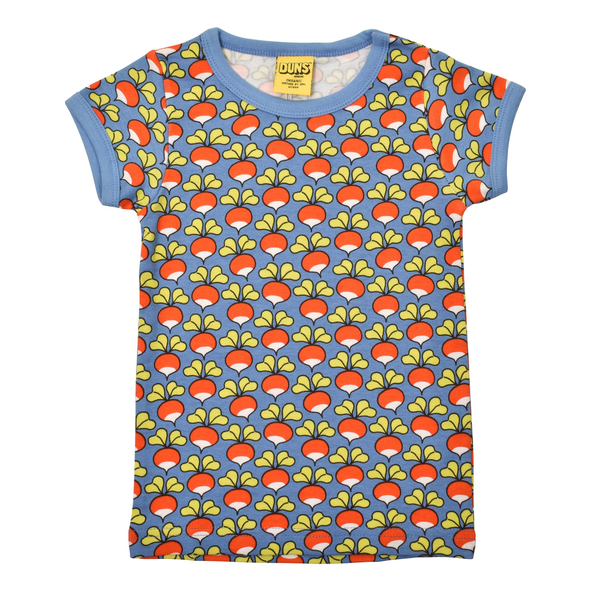 Radish - Marina Blue Short Sleeve Shirt - 2 Left Size 8-9 & 9-10 years-Duns Sweden-Modern Rascals