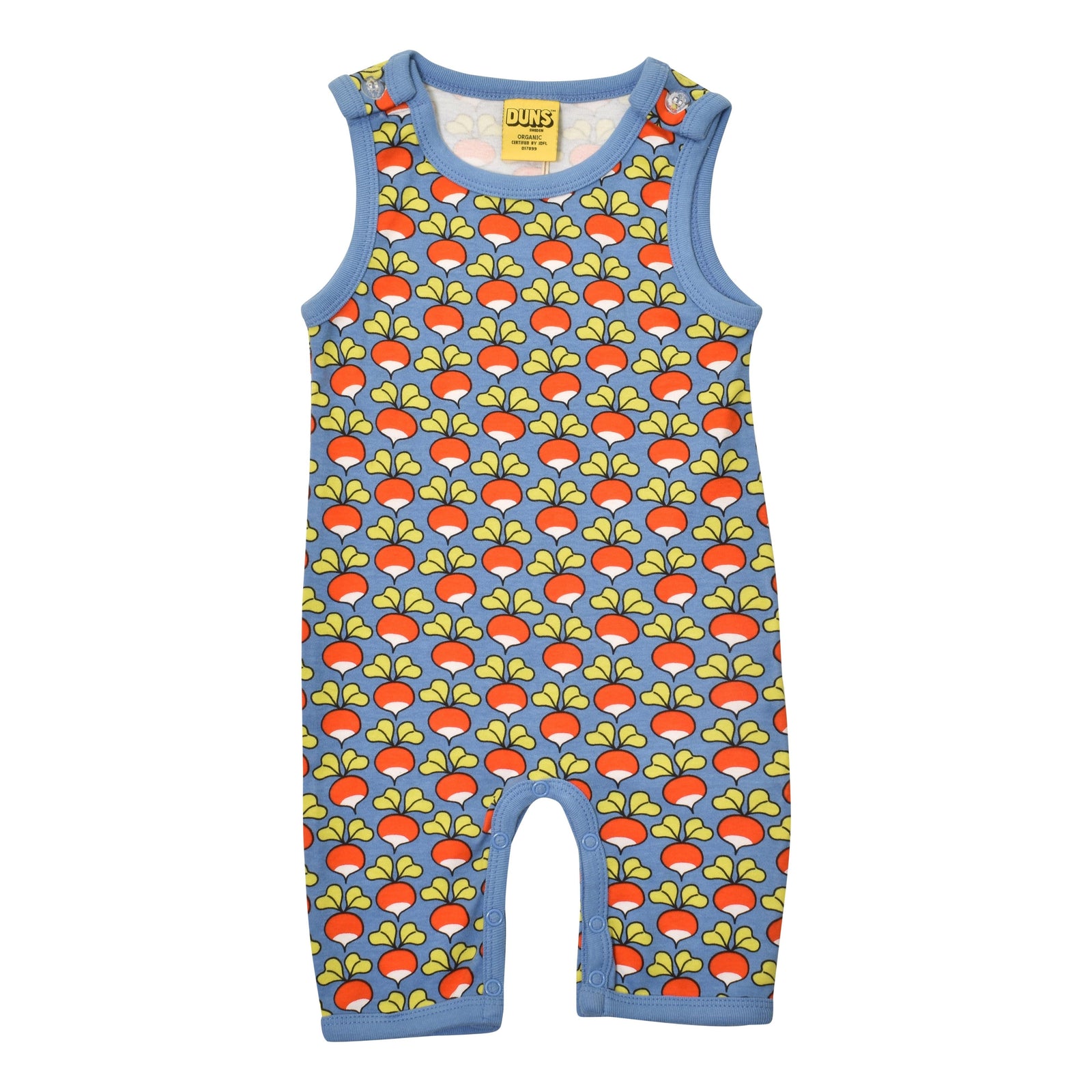 Radish - Marina Blue Summer Dungarees / Playsuit - 2 Left Size 4-6 & 6-9 months-Duns Sweden-Modern Rascals