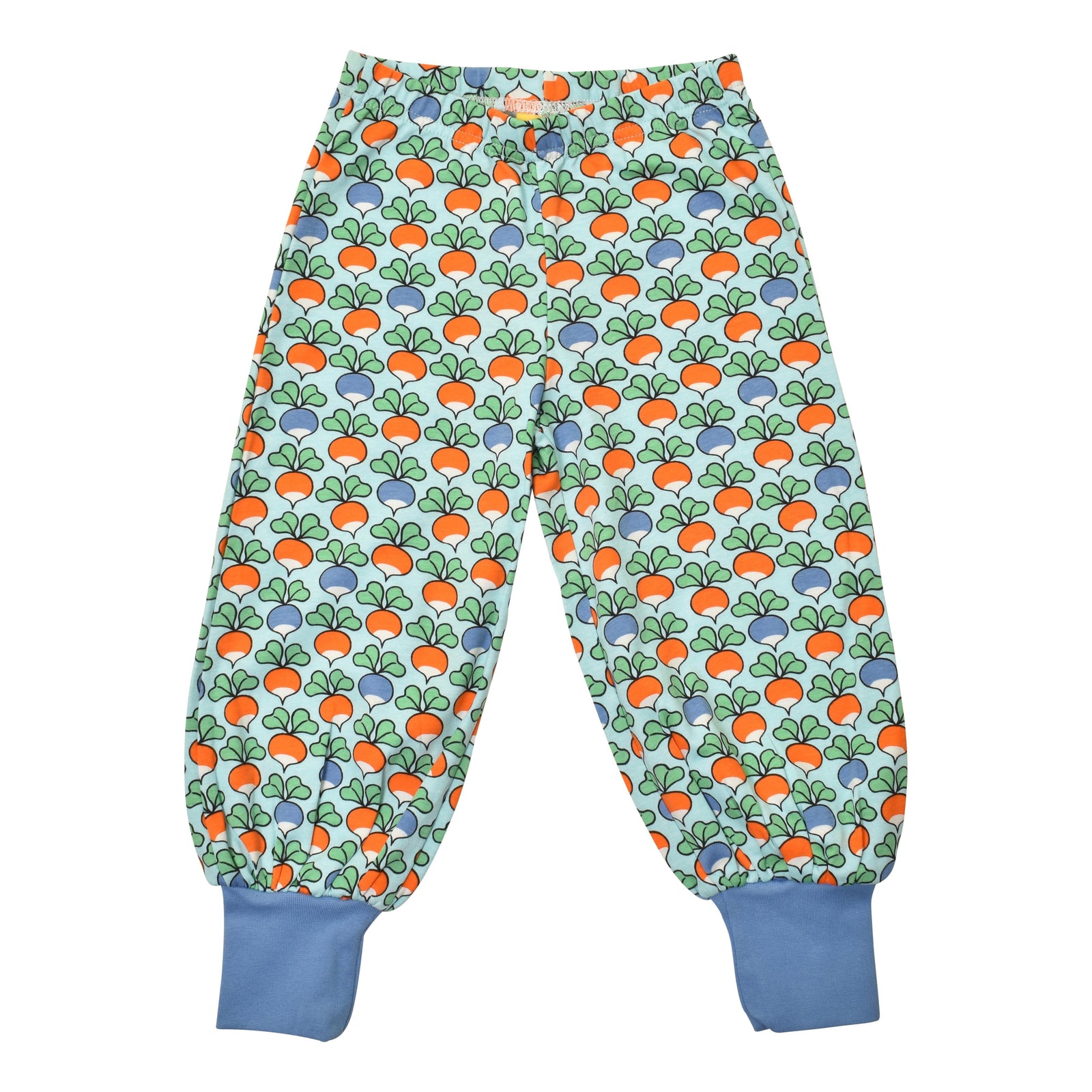 Radish - Multi Blue Baggy Pants - 2 Left Size 6-8 & 8-10 years-Duns Sweden-Modern Rascals