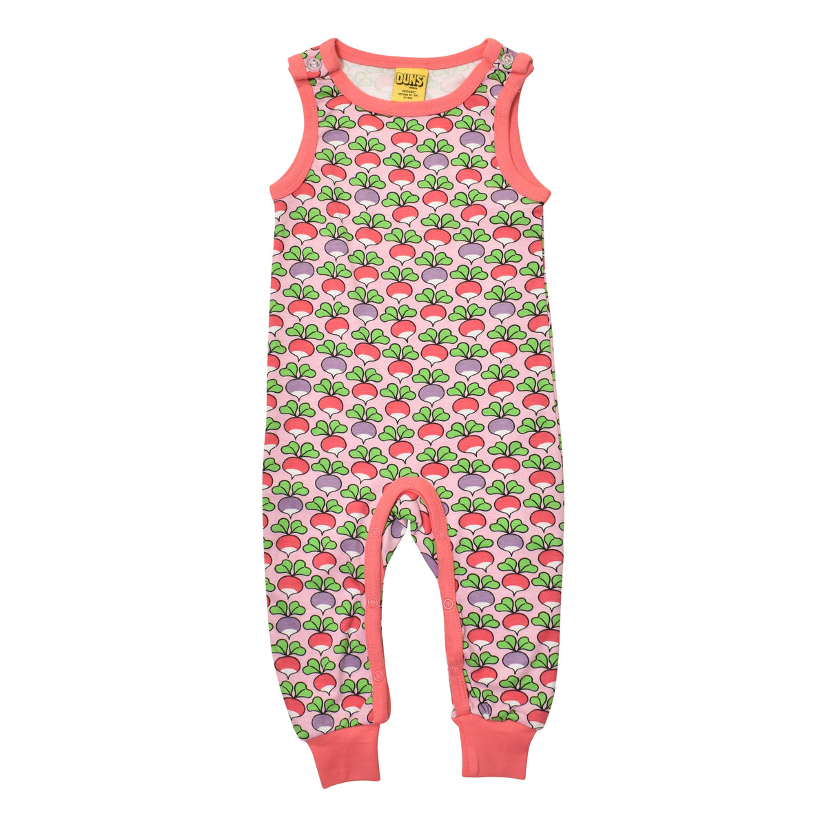 Radish - Multi Pink Dungarees - 2 Left Size 4-6 & 6-9 months-Duns Sweden-Modern Rascals
