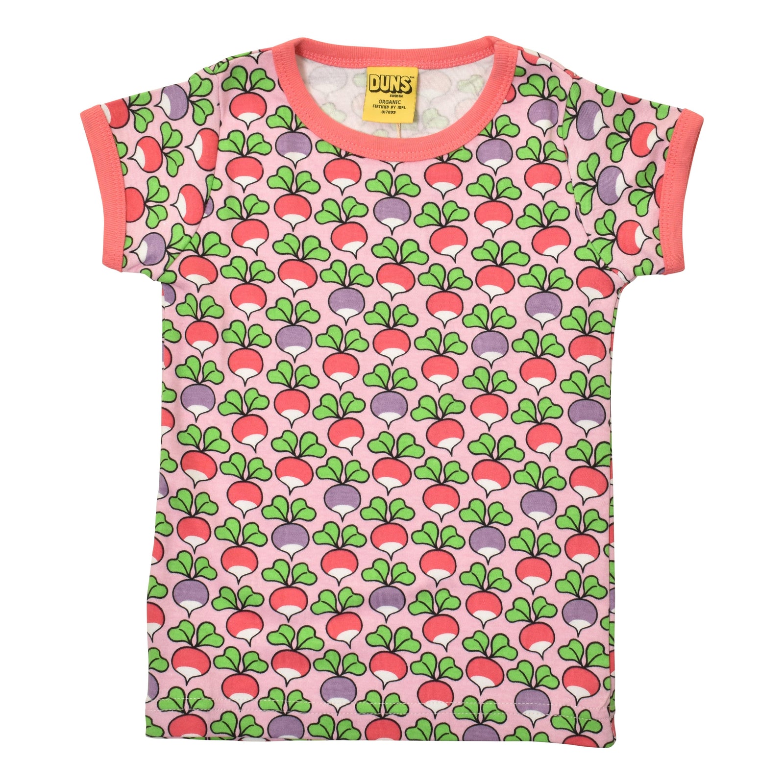 Radish - Multi Pink Short Sleeve Shirt - 2 Left Size 10-11 & 12-13 years-Duns Sweden-Modern Rascals