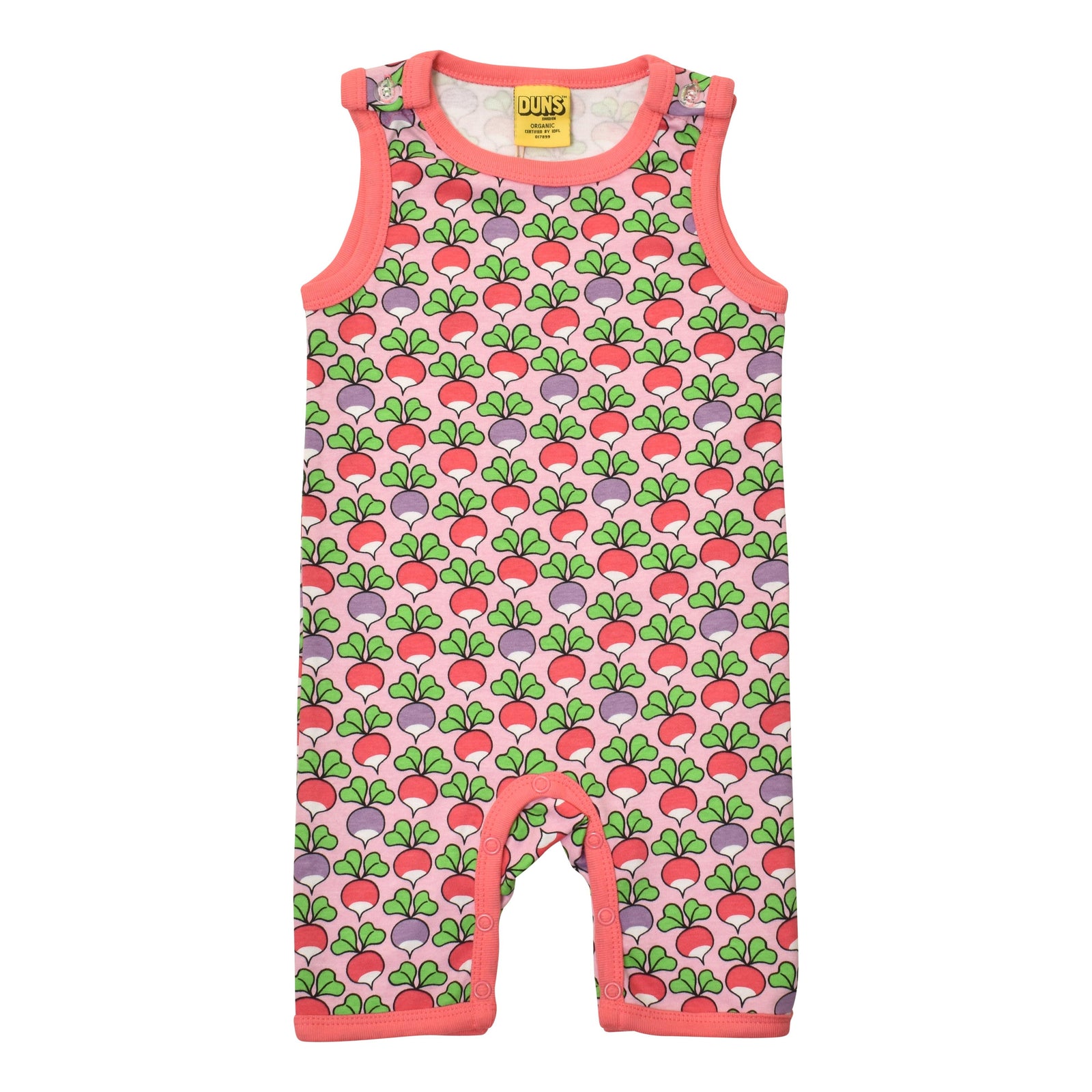 Radish - Multi Pink Summer Dungarees / Playsuit-Duns Sweden-Modern Rascals
