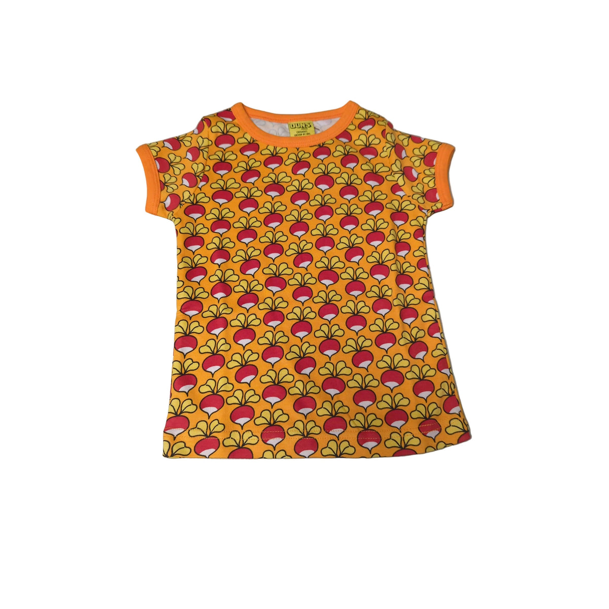 Radish - Orange Short Sleeve Shirt-Duns Sweden-Modern Rascals